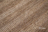 Jute cotton rug corner detail