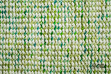Cashew Loop — close-up of the weave, pile and edge finish, showing how the colours transition
