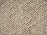 Wool rug styled in living room