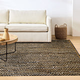 Chindi rag rug styled in rustic kitchen setting
