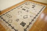 Aztec rug corner detail