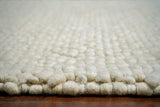 Rug edge and border detail close-up