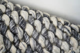 Handwoven wool rug size reference chart