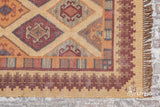 Kilim rug styled with southwestern decor