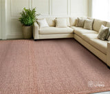 Sumac braided wool rug colour detail