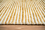 Texture close-up of handwoven wool and jute fibers