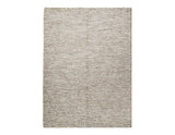 Cashew Loop wool rug shown flat and in full on a plain white background