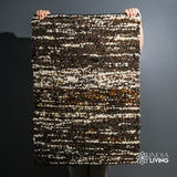 India Living Wool Rug Multicolour Flatwoven Handcarded
