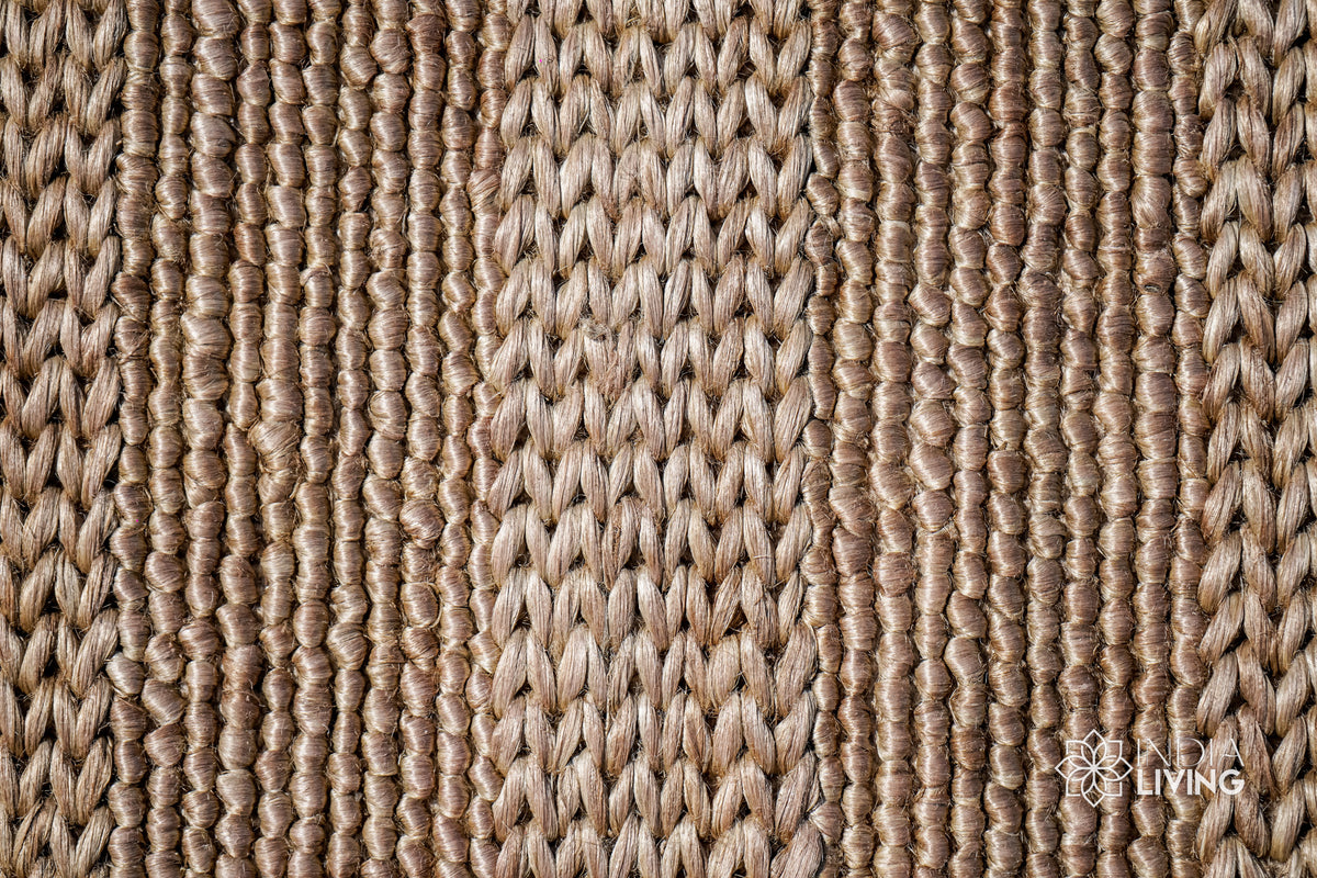 Natural beige rug in a farmhouse styled entryway