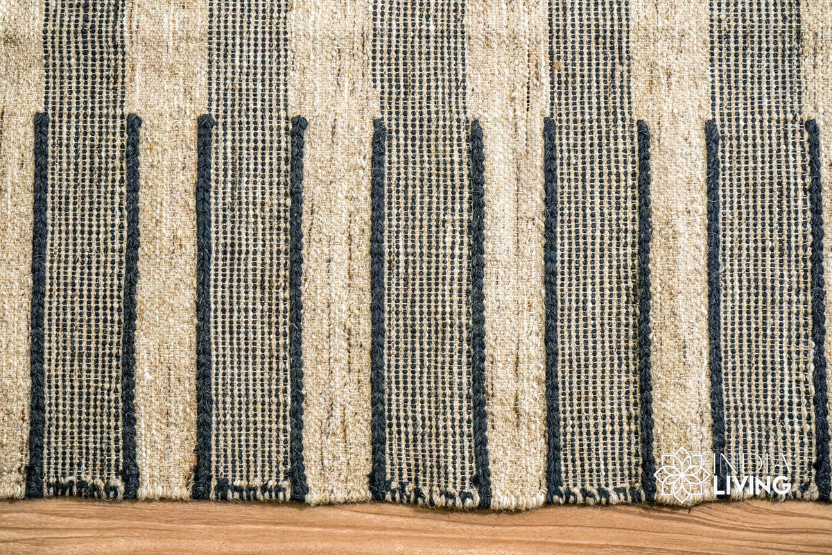 Kilim rug in a Japandi styled bedroom
