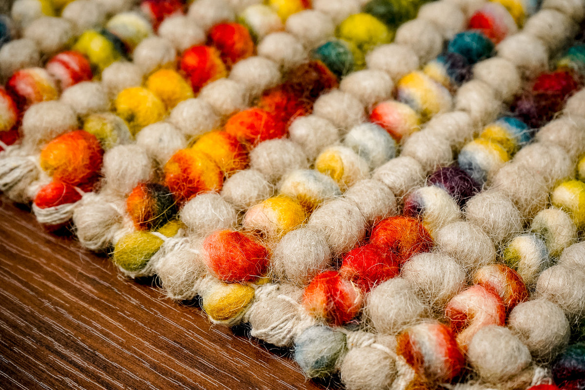 STBR-100 BGMLT wool rug