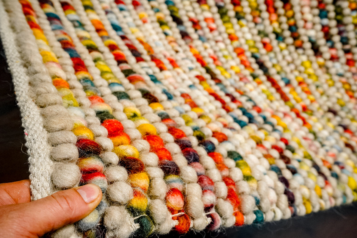 STBR-100 BGMLT wool rug