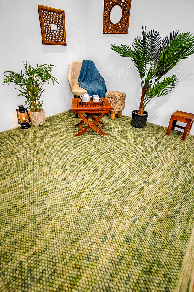 STBR-222 GNMLT wool rug