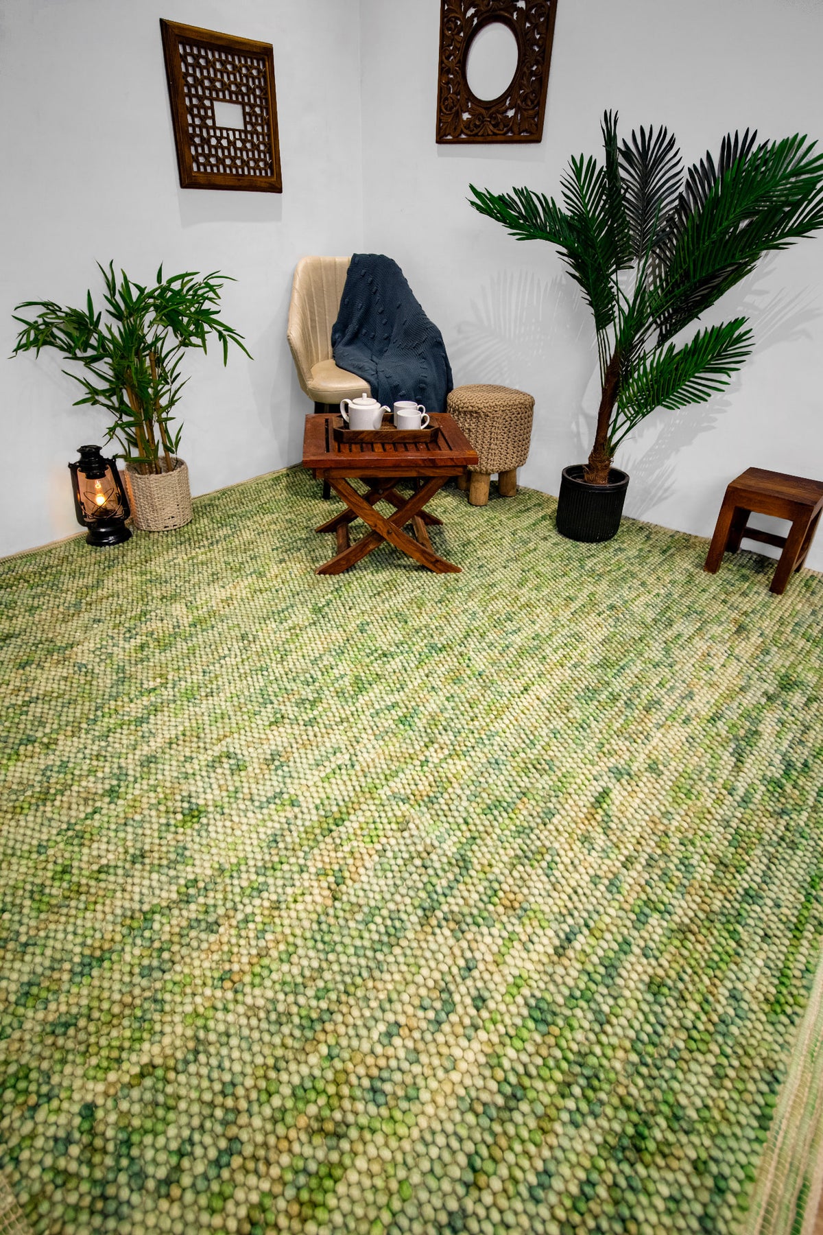 STBR-222 GNMLT wool rug