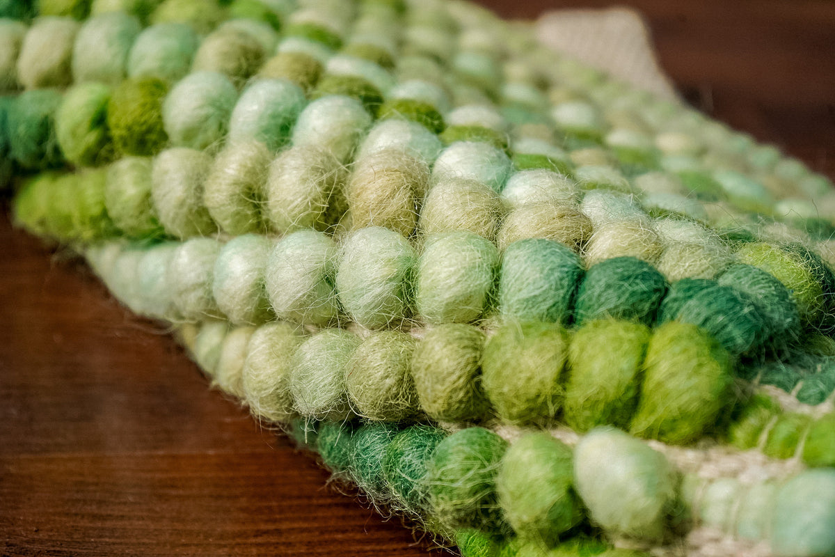 STBR-222 GNMLT wool rug