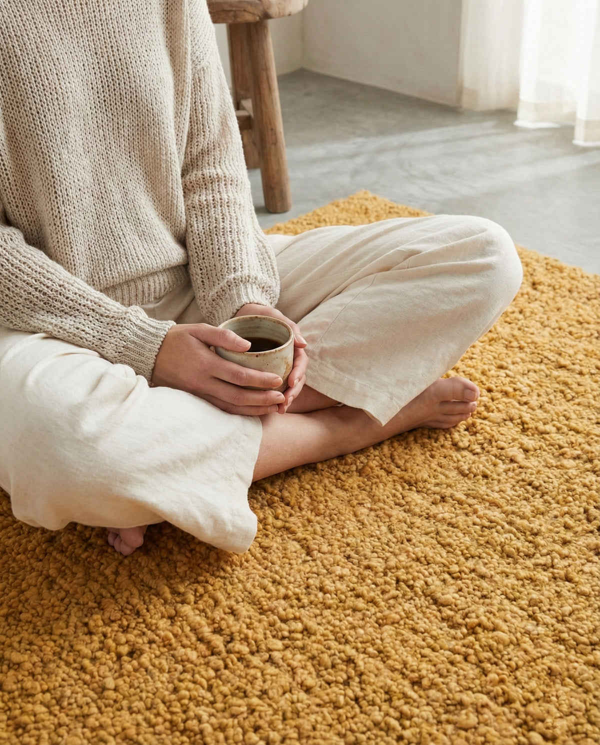 CUS24-26 RST wool rug