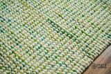 Cashew Loop — close-up of the weave, pile and edge finish, focused on the weave structure
