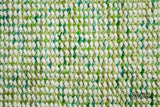 Cashew Loop — close-up of the weave, pile and edge finish, showing the pile depth from a low angle