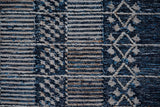 Kilim rug texture close-up in natural light