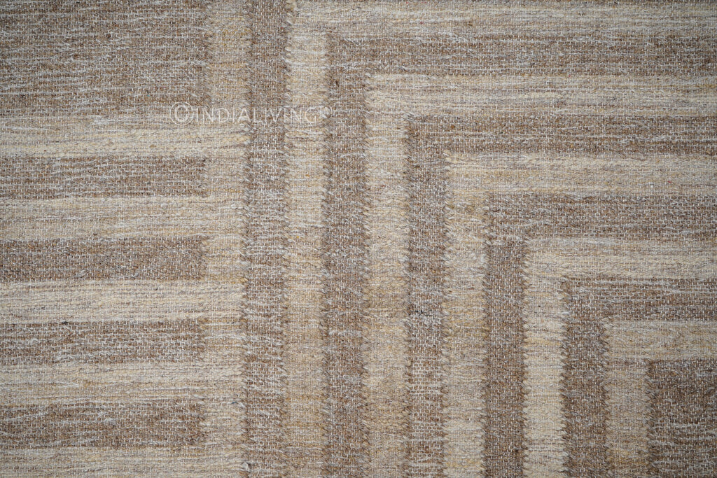 Irregular Beige Rustic Kilim wool rug, Geometric, unique decor carpet, Modern Placemat, Rustic feel, Customize in any size 4x6 5x8 8x10 9x12