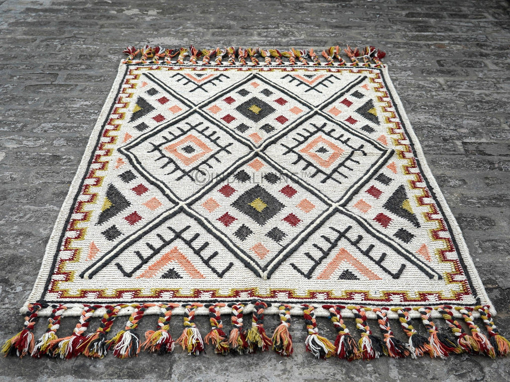 Handmade colorful Flatweave AREA Kilim Rug/Flatweave Kilim Dhurrie/Living Room/chic rug/Custom-made 3x5 4x6 5x8 8x10 9x12 10x14