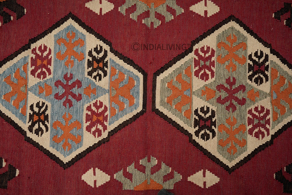 Red Southwestern Rug, Southwest Rug, Southwestern Rug, Native American Style Rug, Red Native American Style Rug, Southwestern Area Rug