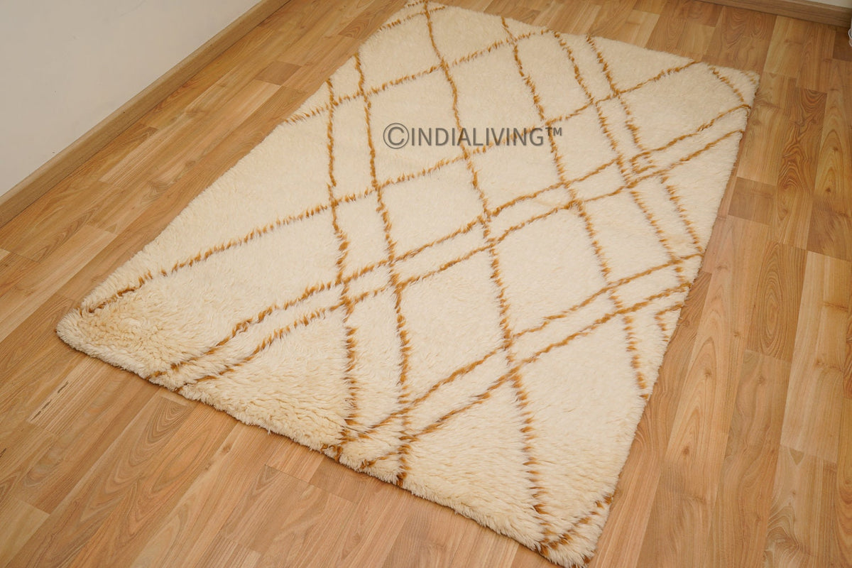 Rug edge and border detail close-up