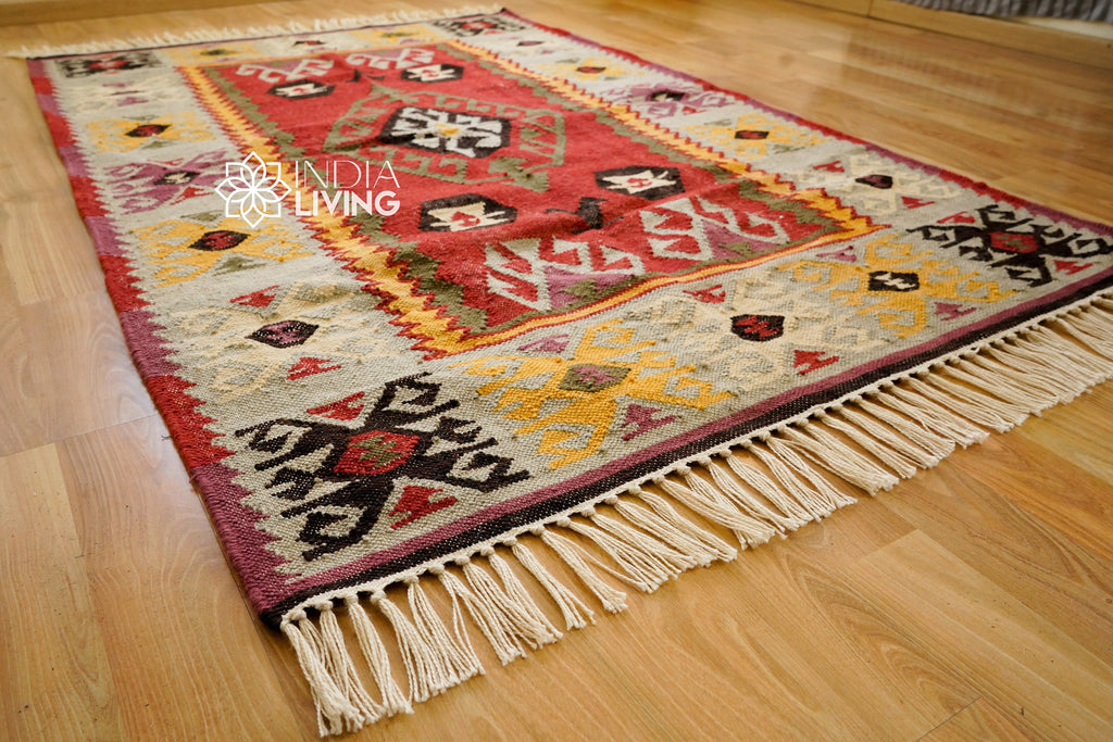 Native American Style Vibrant Rug, Rich Colourful Southwestern Area Rug, Southwest Rug, Southwest Area Rug , Customizable