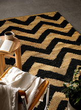 Hemp rug in farmhouse setting