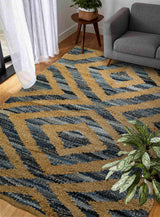 Rug styled in living room