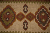 Wool jute rug placed in hallway