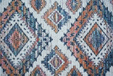 Close-up of jute chenille weave texture