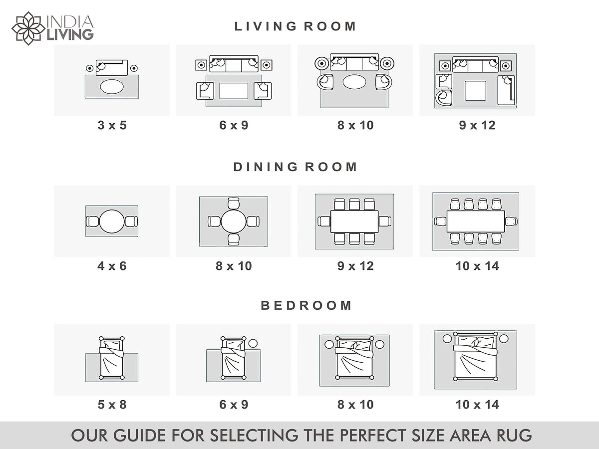 Grey ivory wool rug in-room styled with furniture