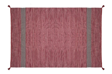 Pink Rug 8x10, Kilim rug, Handmade rug, Living room Area rug , Indian traditional large area rug 8x10