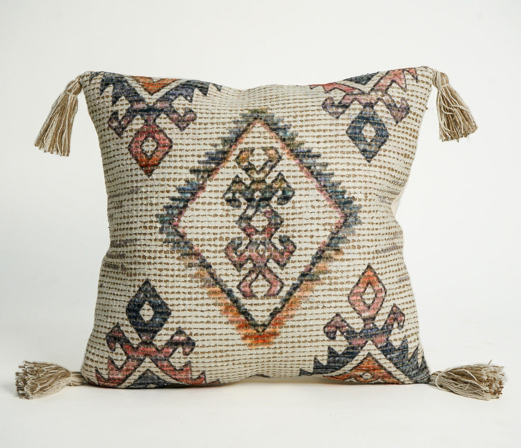 Bohemian Ivory pillow set , 4 set Combo Throw Pillows, Farmhouse Decor Cushions, Free Shipping