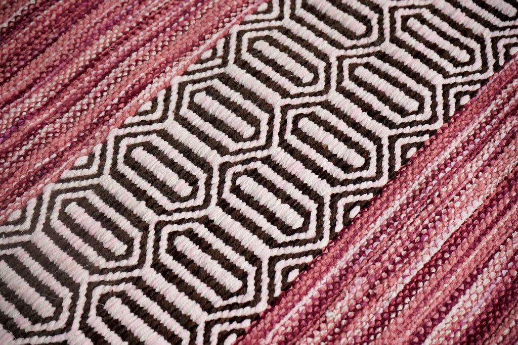 Pink Rug 8x10, Kilim rug, Handmade rug, Living room Area rug , Indian traditional large area rug 8x10