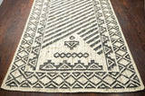Close-up texture of abstract kilim weave