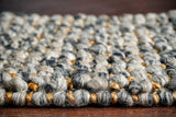 Charcoal grey rug alternate angle