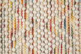 Close-up of the chunky wool loop texture