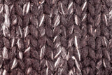 Chunky wool rug texture and color close-up