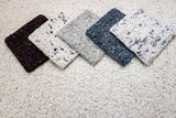 Close-up of chunky wool weave texture