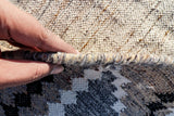 Beige oval rug full room lifestyle view
