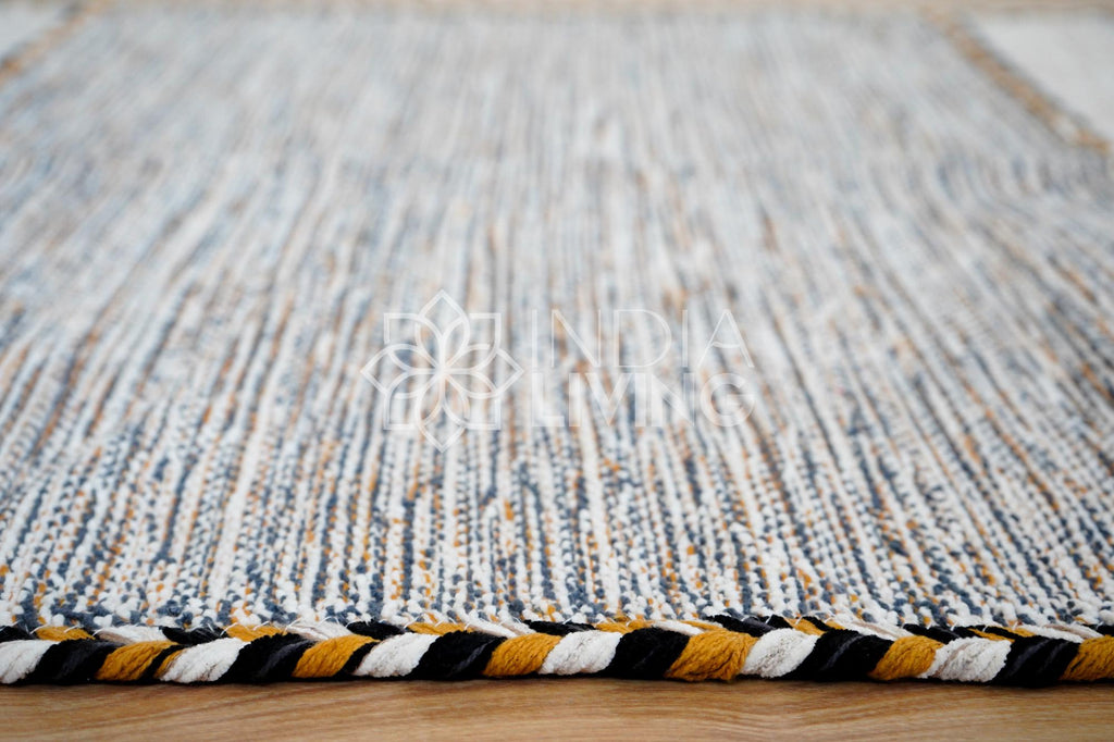 Ivory moroccan Flatweave Indian Kilim rug, Moroccan decor, Bohemian, Ethnic