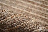 Jute rug size and color reference