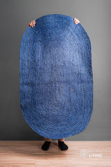 Close-up of jute weave texture