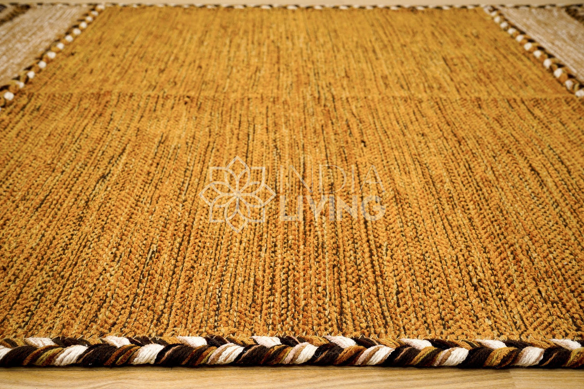 Close-up of diamond pattern chenille weave