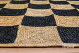 Jute runner rug placed at an entryway