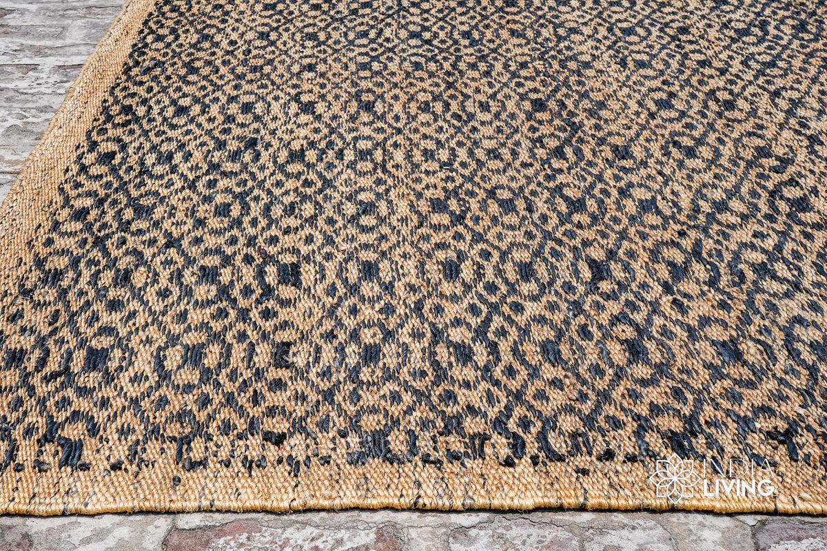 Jute diamond twill rug entryway lifestyle shot