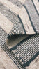 Hand woven Modern Scandinavian decor Abstract style Striped Flat weave premium wool area rug, Custom made in all sizes