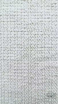 Handwoven Ivory knitted chunky looped Modern Scandinavian Decor Custom made wool rug, Customize in any size
